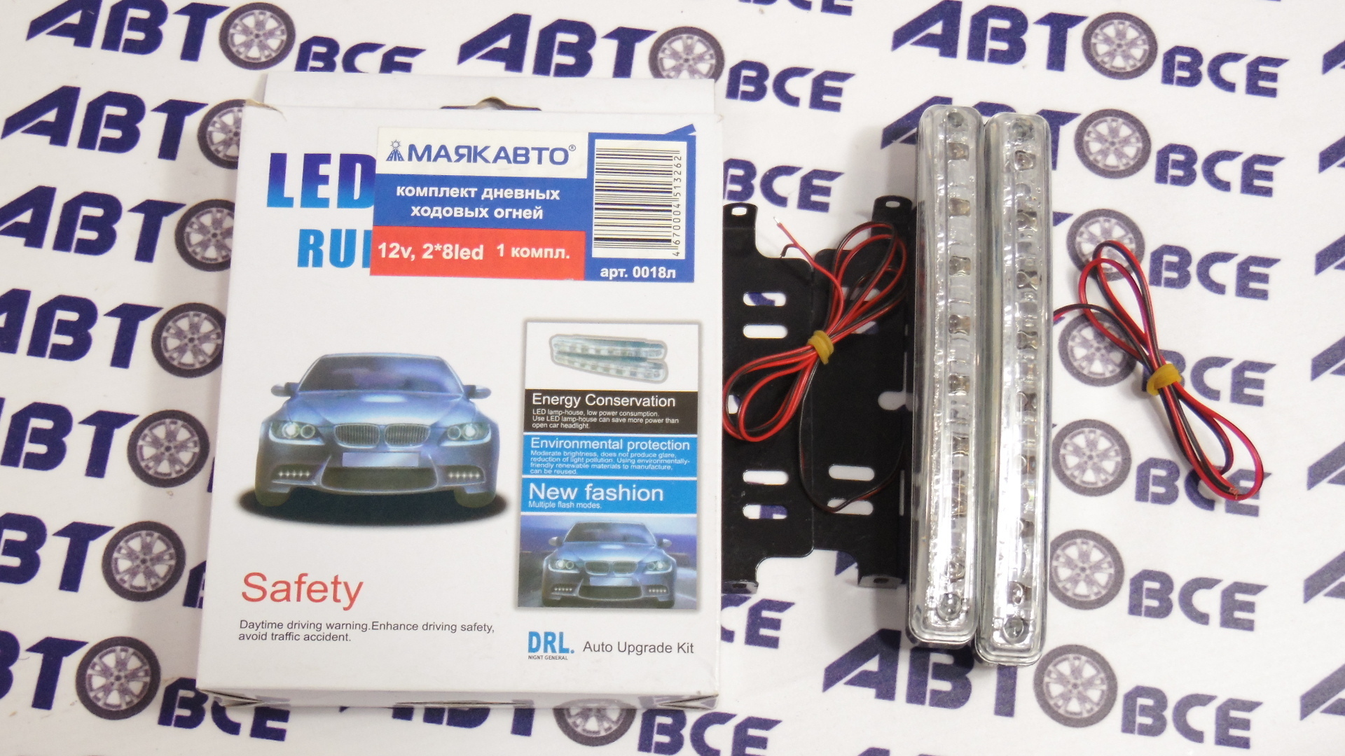 Ходовые огни DRL 8 LED 0018л 